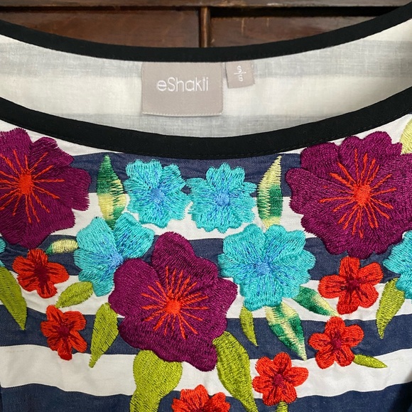 EShakti embroidered size 6 dress with pockets - Picture 4 of 4